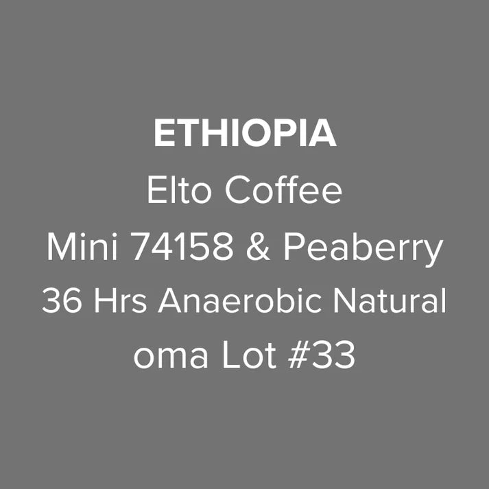 Ethiopia Elto Oma Lot #33