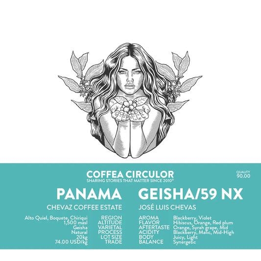 PANAMA CHEVAS GEISHA/59