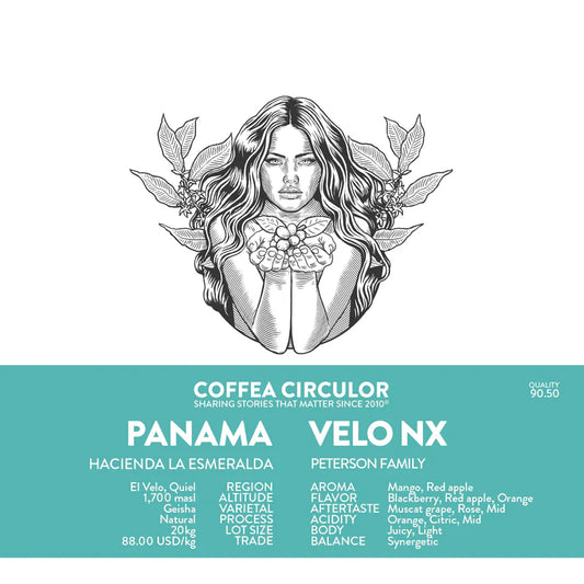 PANAMA HACIENDA LA ESMERALDA VELO NX