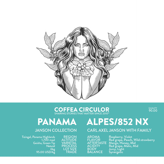 PANAMA JANSON ALPES/852